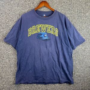 Mlb Men's Blue and Navy T-shirt